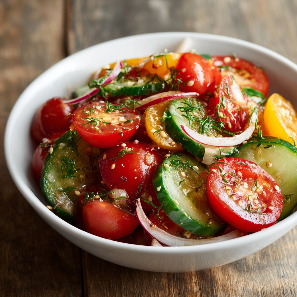 Tomato Cucumber Salad