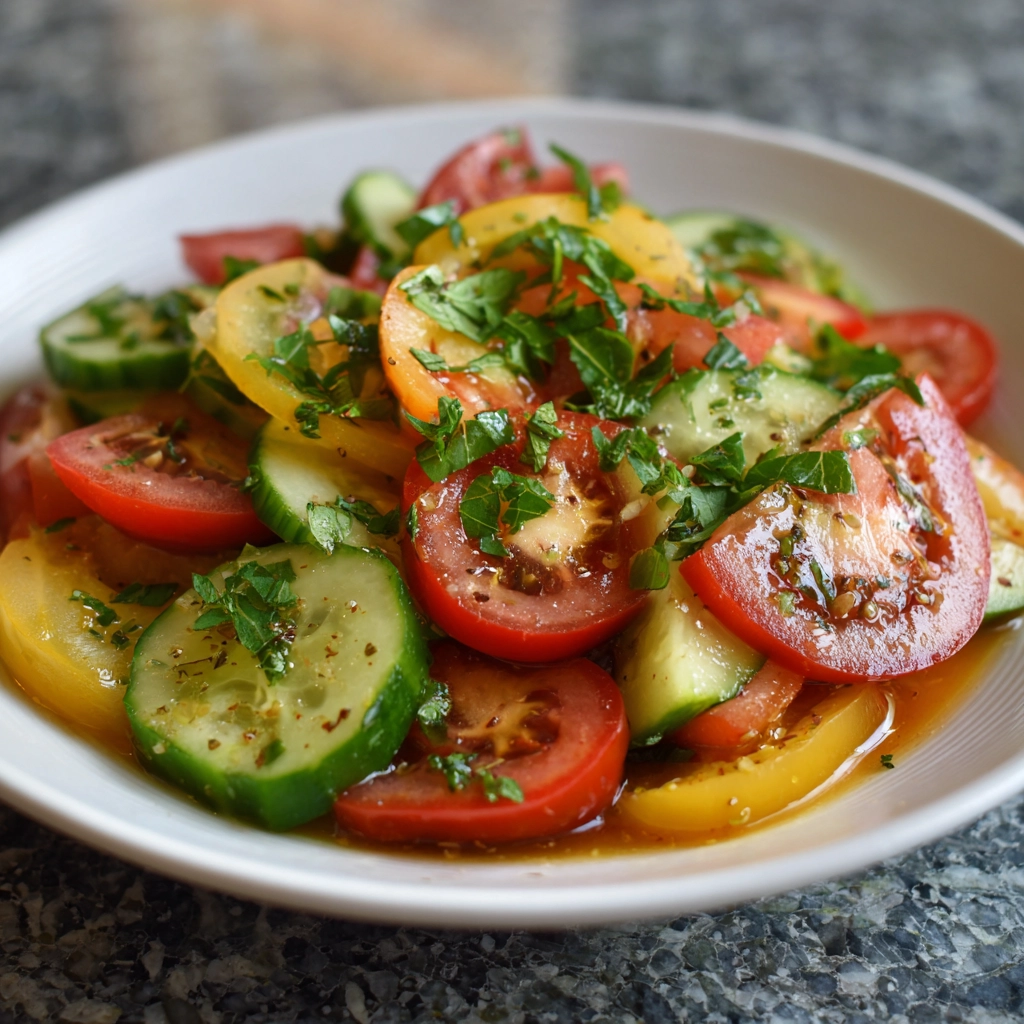 Tomato Cucumber Salad