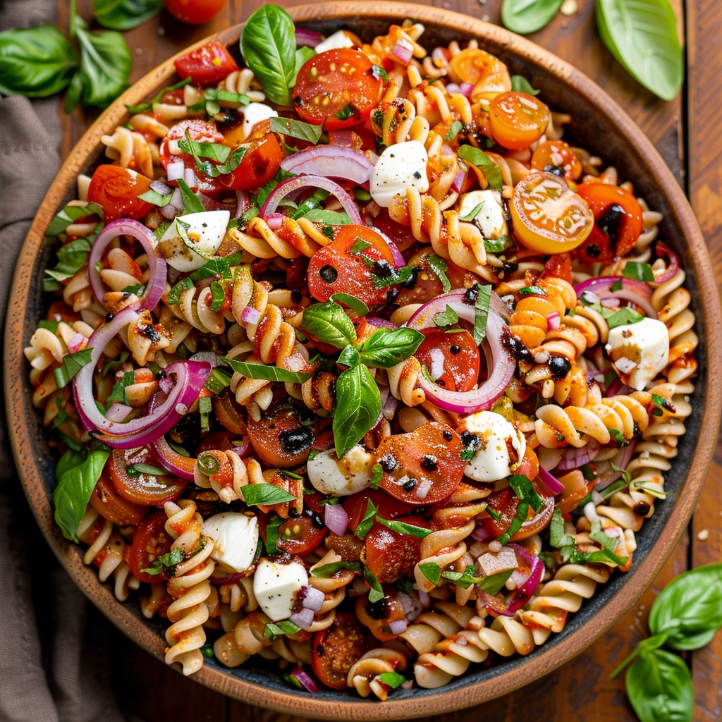 Bruschetta pasta salad Recipe