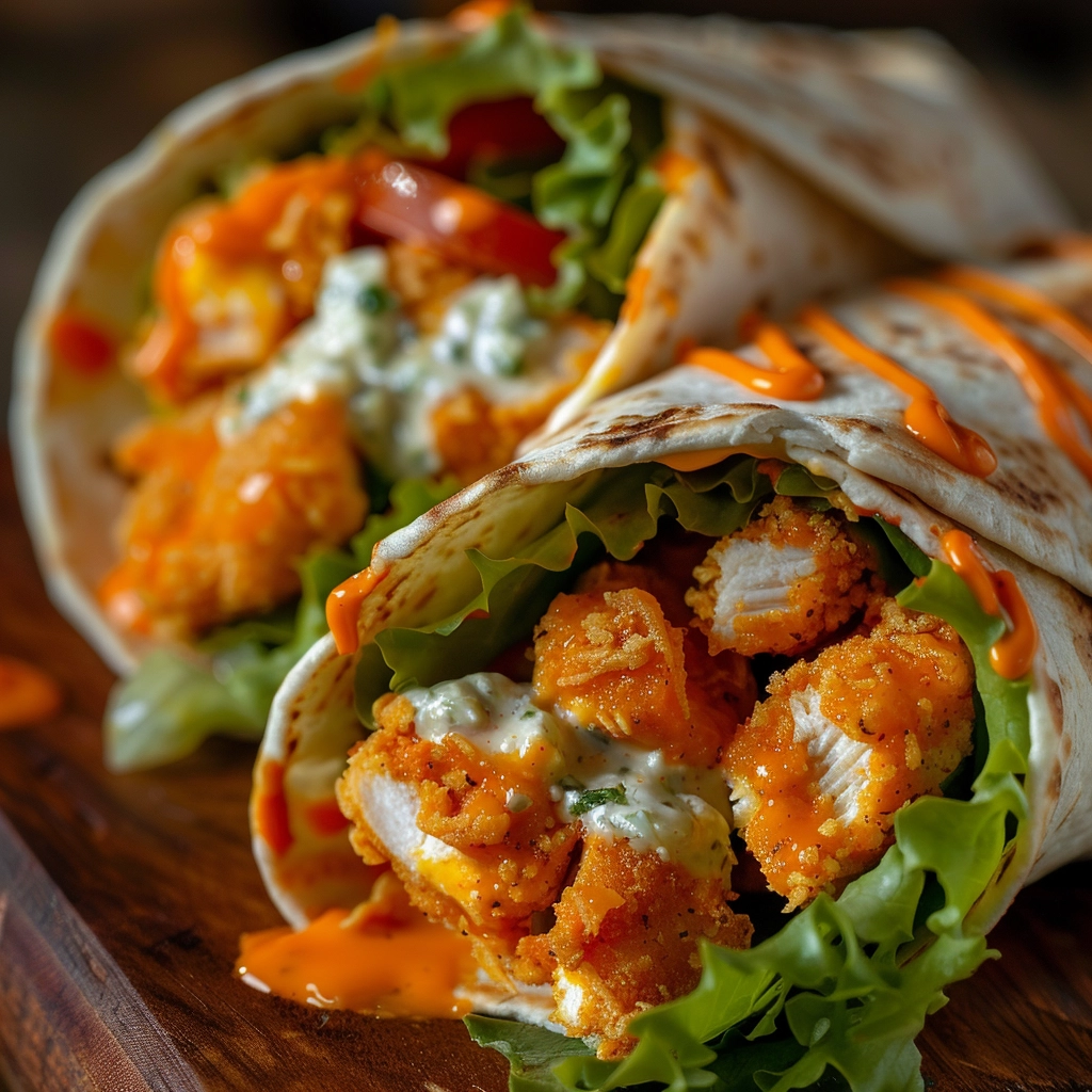 Buffalo Chicken Wraps
