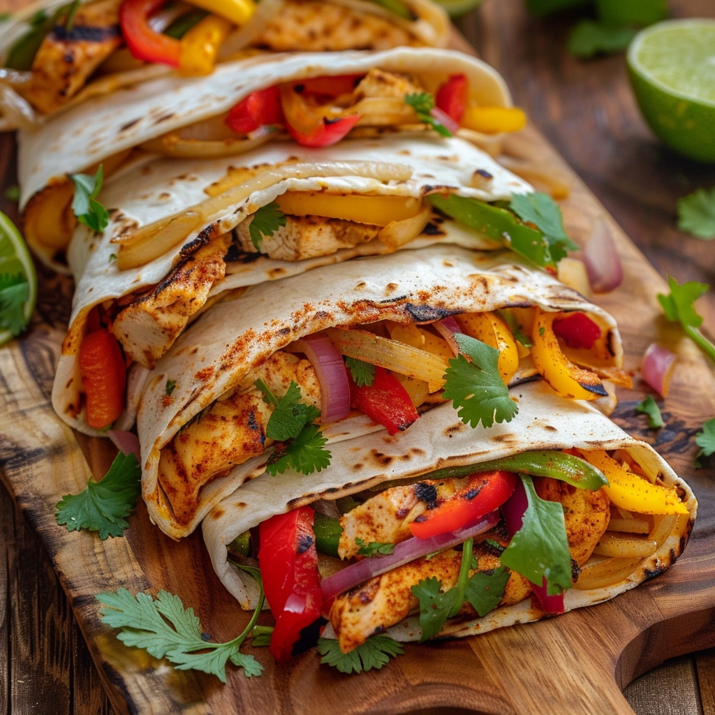 Chicken Fajita Wraps
