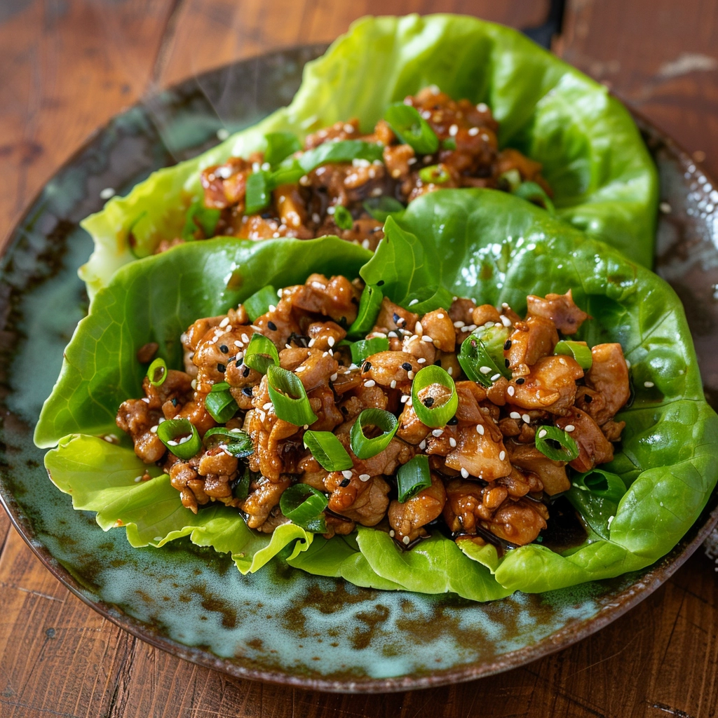 Chicken Lettuce Wraps Recipe
