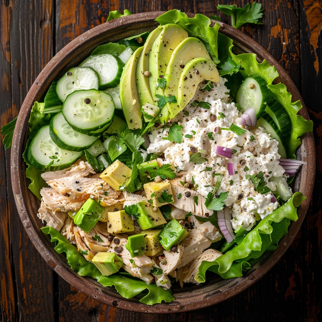 Cottage Cheese Chicken Salad Recipe