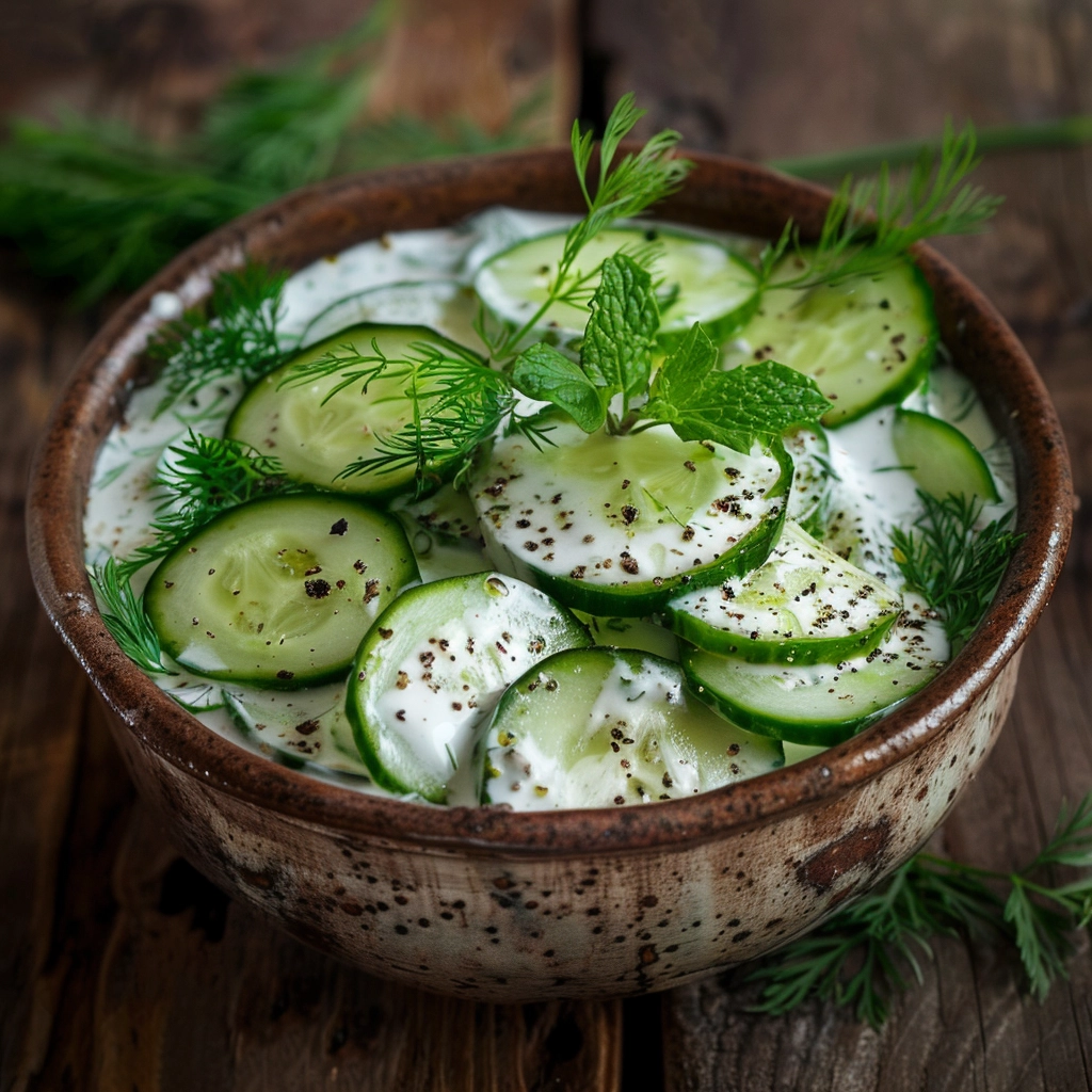 Cucumber Yogurt Salad Recipe