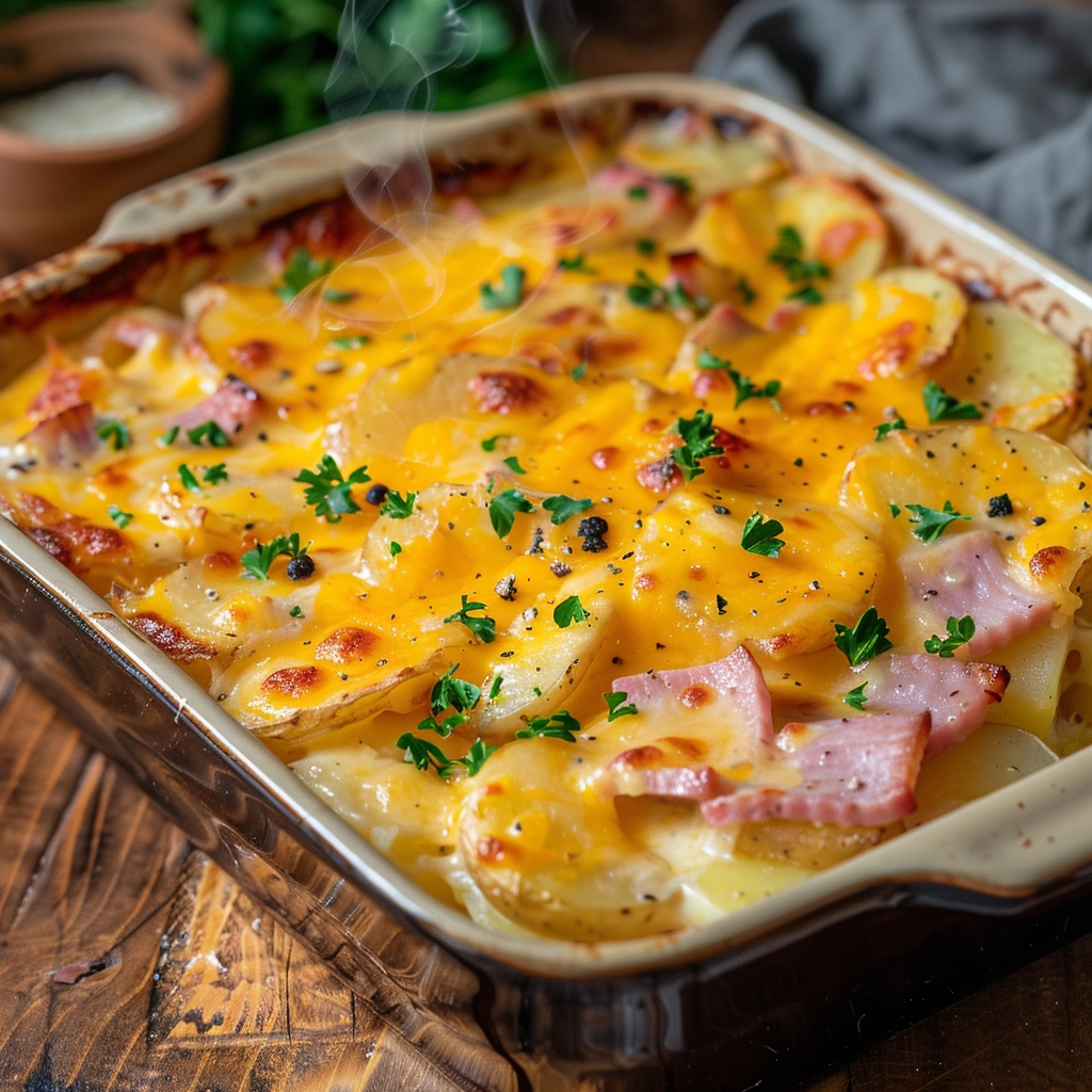 Ham and Potato Casserole Recipe
