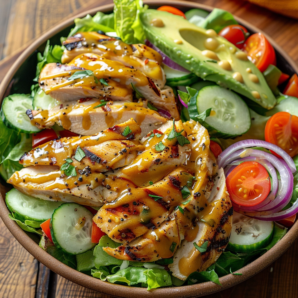 Honey Mustard Chicken Salad