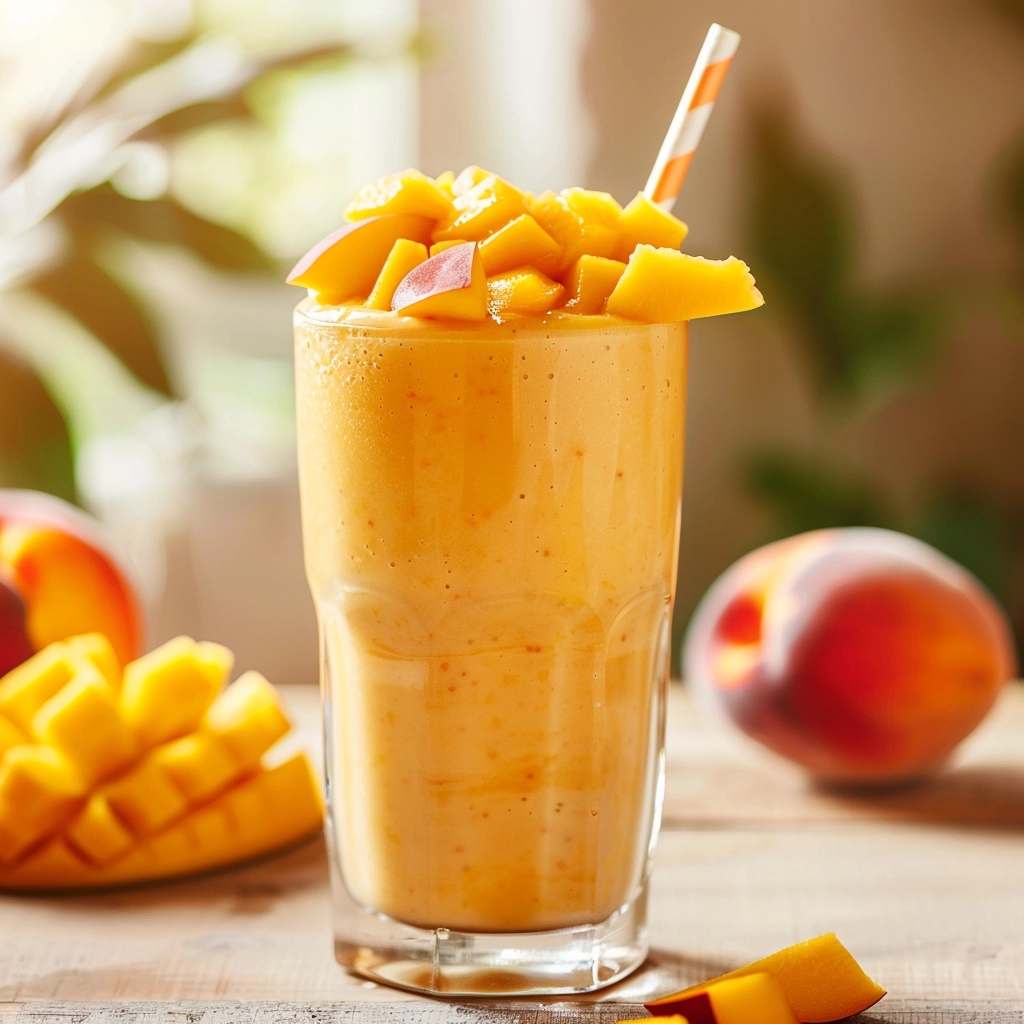 Peach Mango Smoothie Recipe