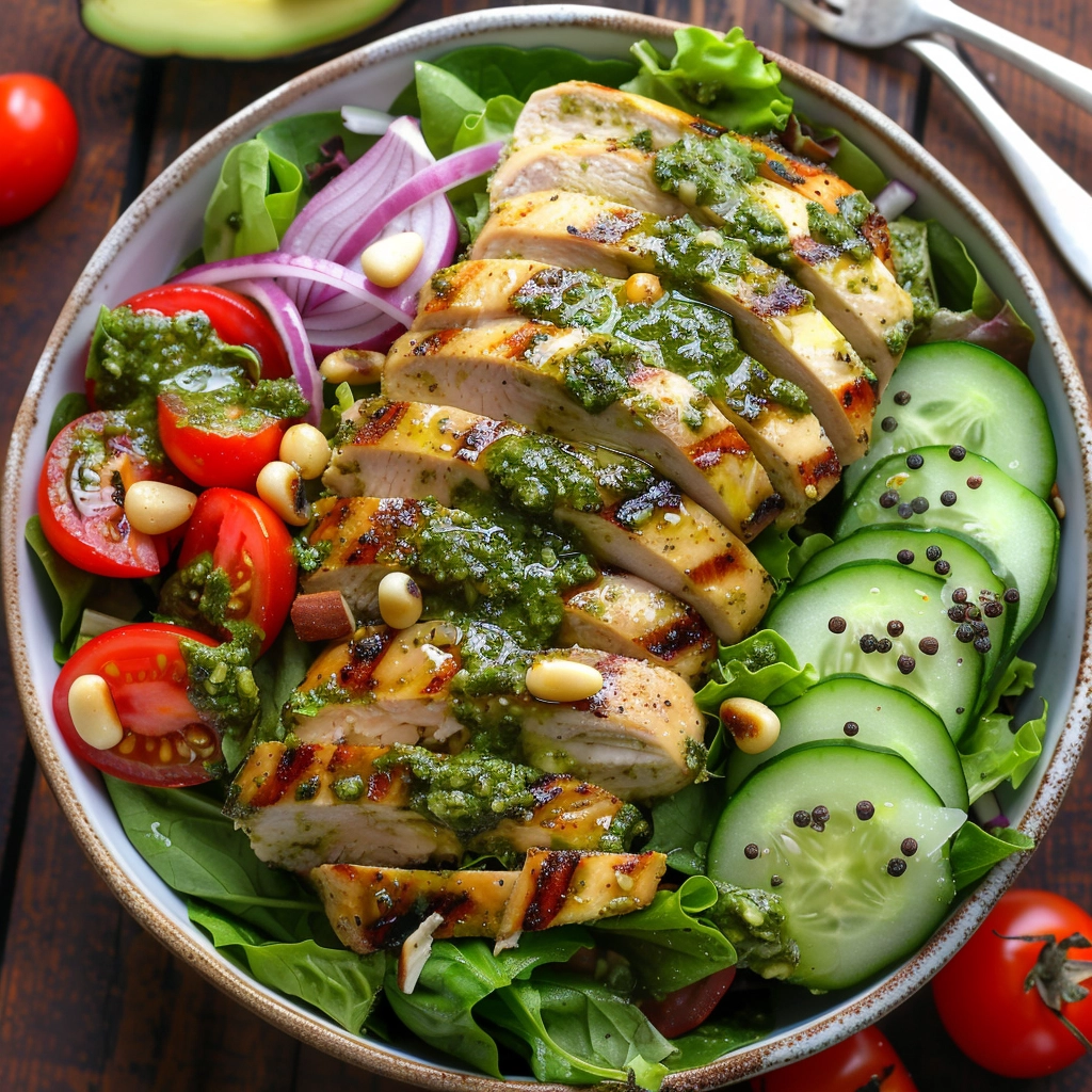 Pesto Chicken Salad