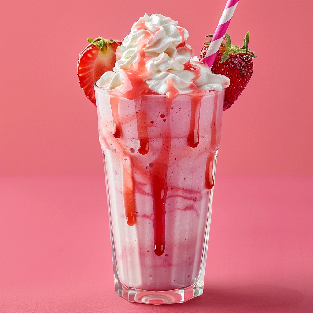 Strawberry Milkshake Recipe