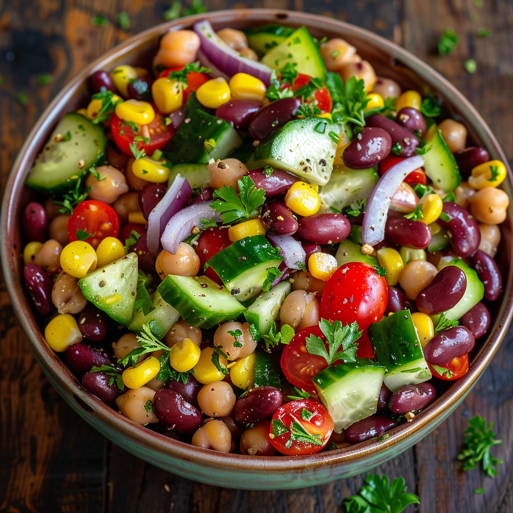 Summer Bean Salad Recipe