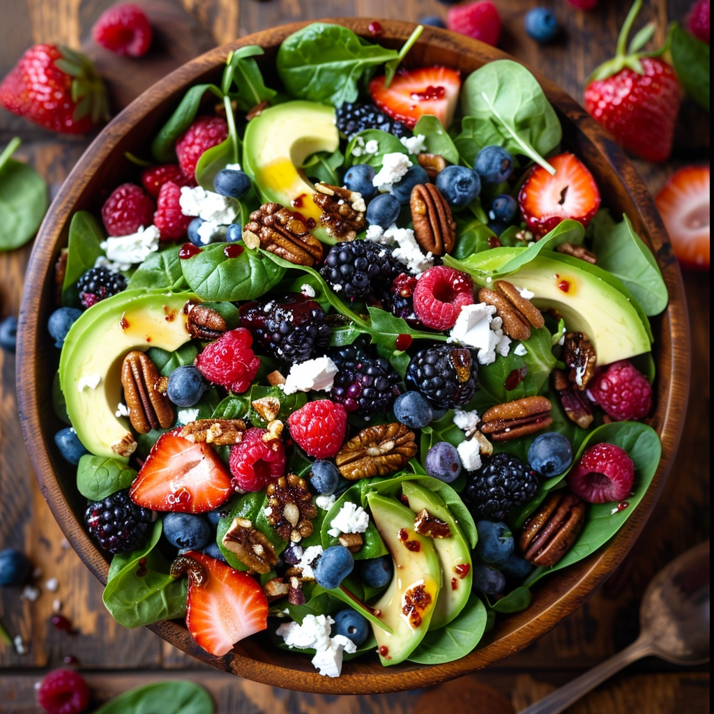 Summer Berry Salad Recipe