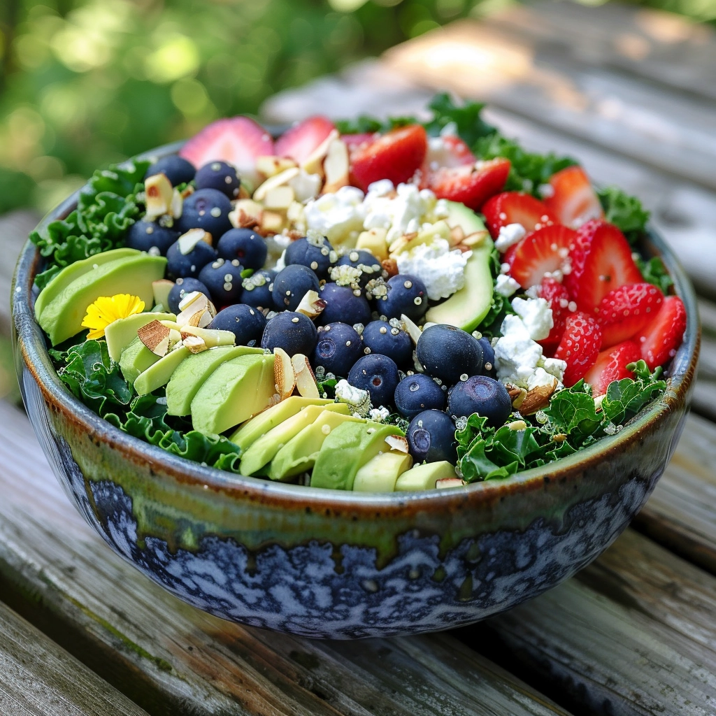 Summer Kale Salad Recipe