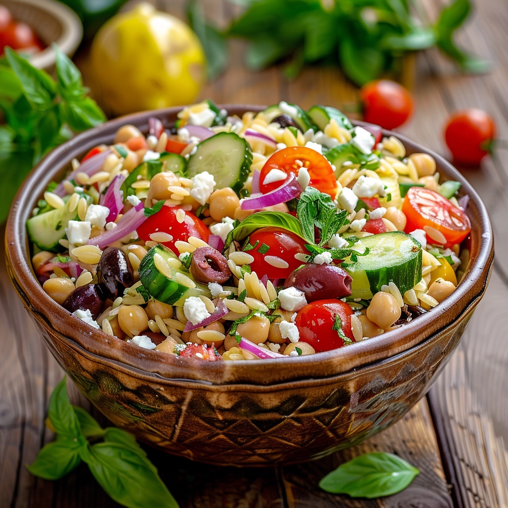 Summer Orzo Salad Recipe