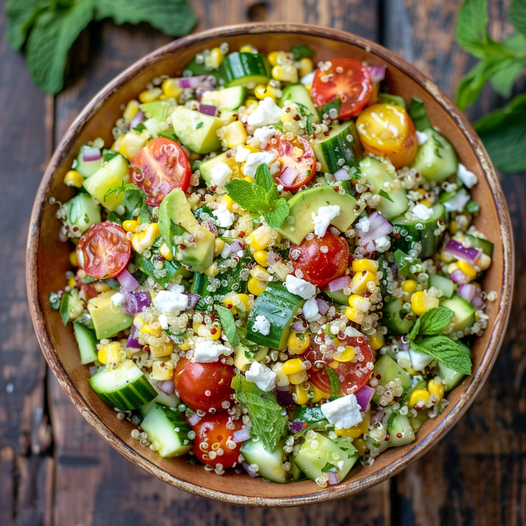 Summer Quinoa Salad Recipe