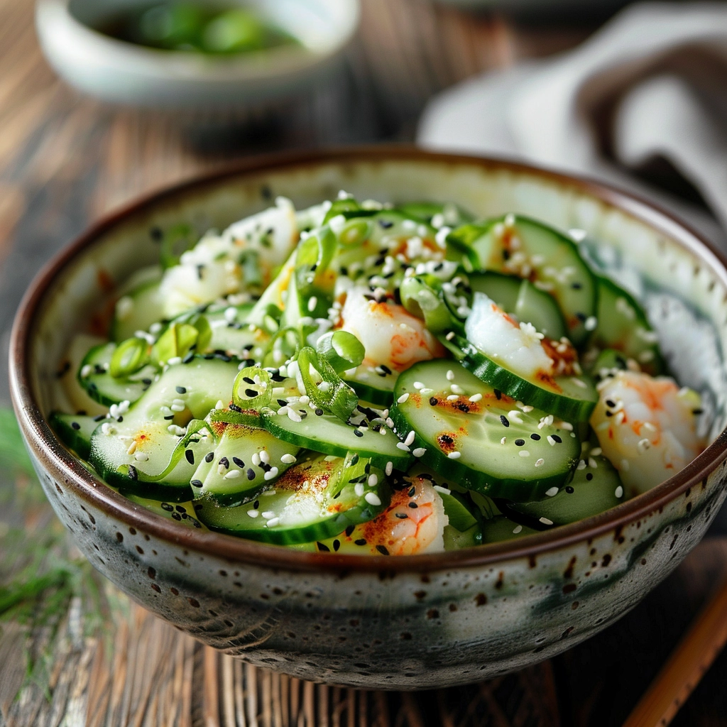 Sushi Cucumber Salad Recipe
