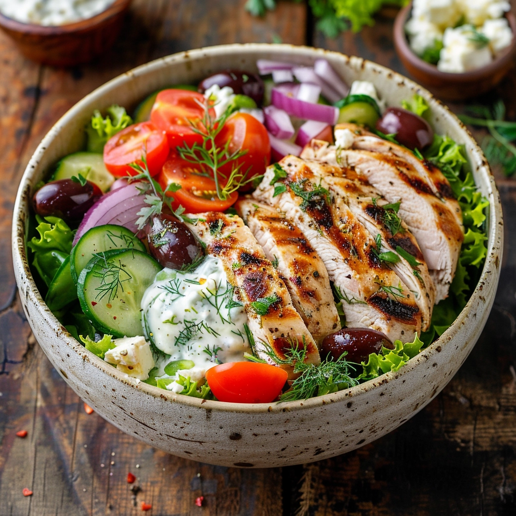 Tzatziki Chicken Salad Recipe