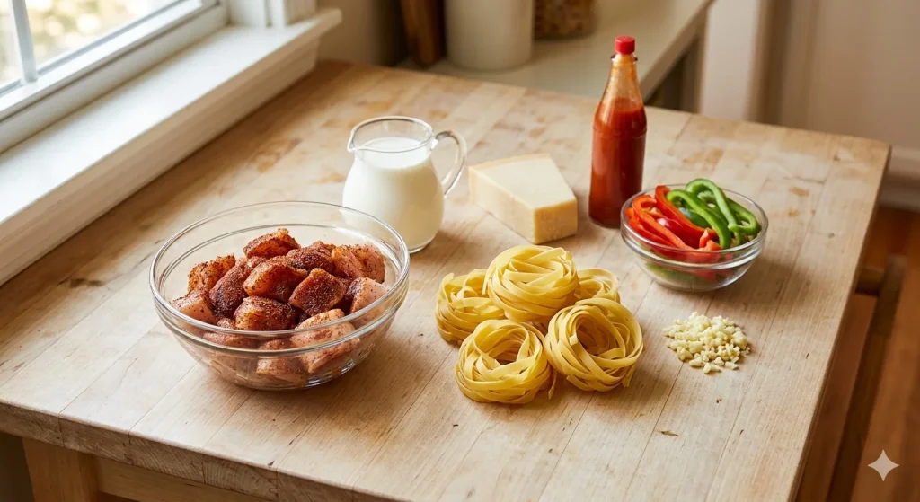 Easy Cajun Chicken Alfredo Recipe