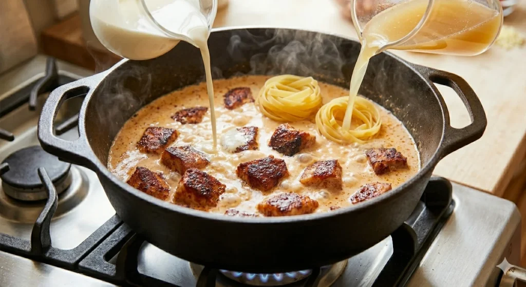 Easy Cajun Chicken Alfredo Recipe