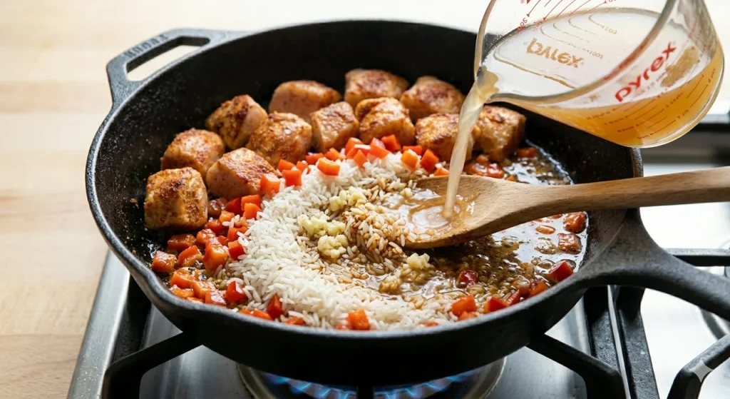 Cajun Chicken and Rice Recipe
