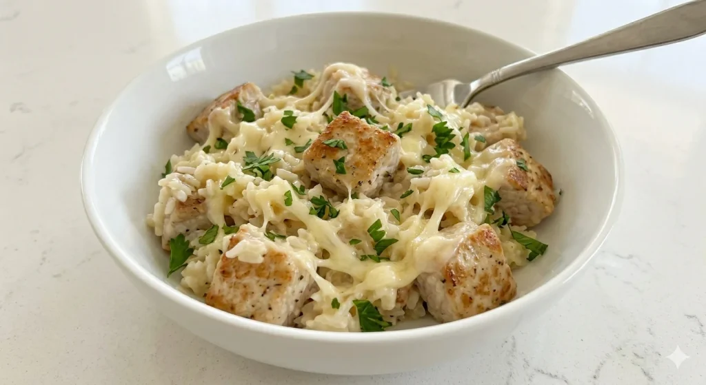 One Pan Chicken and Rice Recipe
